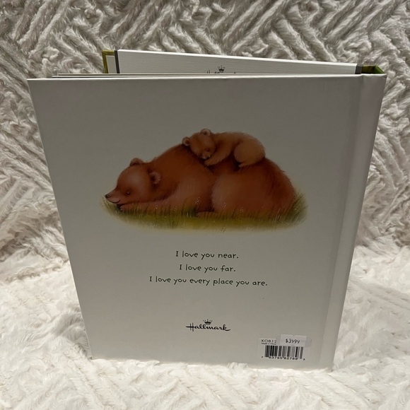 HALLMARK ALL THE PLACES I LOVE YOU  RECORDABLE STORY BOOK. NWT! - Picture 2 of 2